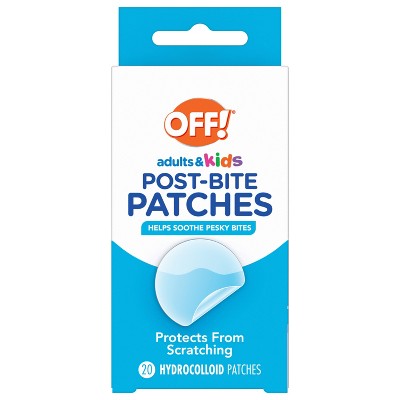 OFF! Adults & Kids Mosquito Bite Relief Patch Anti-Itch Treatment - 20ct