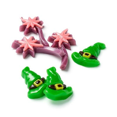 Halloween Gummy Witch Hats and Wands Candy - 3.95oz - Favorite Day
