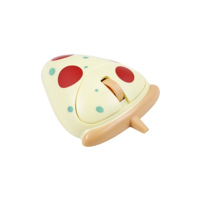 Vivitar 'Pizza' Novelty Computer Mouse - Yellow: Wireless for Home Use