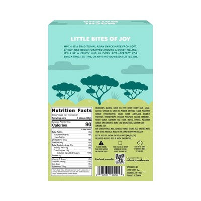 A-Sha Foods USA Hello Kitty Matcha Mochi - 6.35oz/6ct