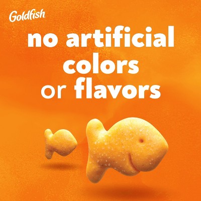 Goldfish Cheddar Cheese Crackers Bag - 6.6oz: No Artificial Preservatives, No High Fructose Corn Syrup, Oven Baked