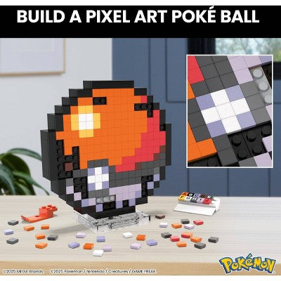 Mega Pokemon Pixel Pokeball