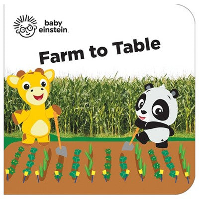 Baby Einstein Farm Animals My First Library 12 Book Set (Board Book)