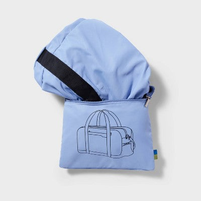 Packable 100L Duffel Bag - Open Story Blue: Softside Travel Carry-On