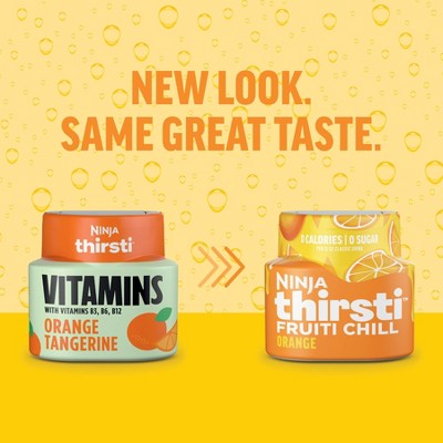 Ninja Thirsti FRUITI CHILL Orange Flavored Water Drops