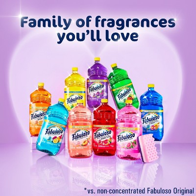 Fabuloso Limited Edition Winter Berry Multi-Purpose Cleaner, 2X Concentrated Formula, Floor Cleaner - 33.8 fl oz Bottle