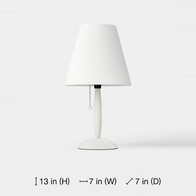 Mini Lamp Stick Lamp White - Room Essentials