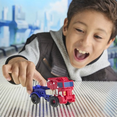 Transformers CYBERWORLD Optimus Prime Cyber Changers