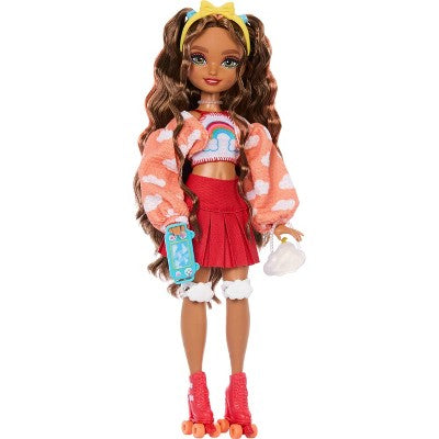 Barbie Dream Besties Teresa Roller Skating Fashion Doll with 9 Video Game Themed Accessories