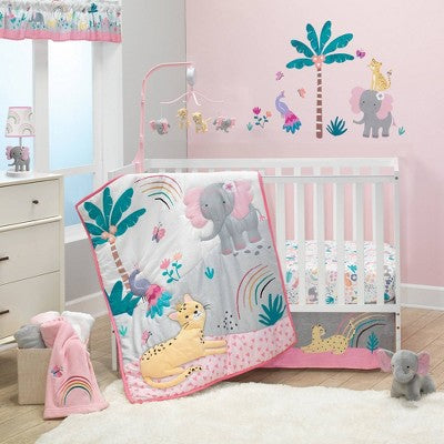Bedtime Originals Jungle Animals Wall Decals - Rainbow