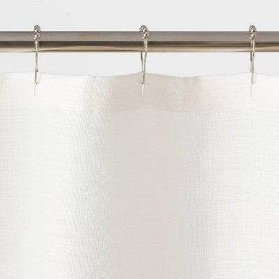 13pc Fabric Shower Curtain Set Sun Rise - Room Essentials