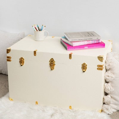 West Emory Storage Trunk Ivory (LOCAL PICKUP ONLY)