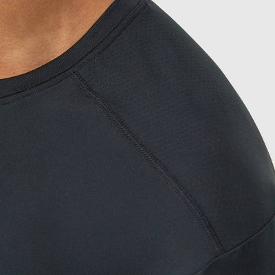 Hanes Premium Men's 2pk Move Crew Neck T-Shirt X-Temp - Black L