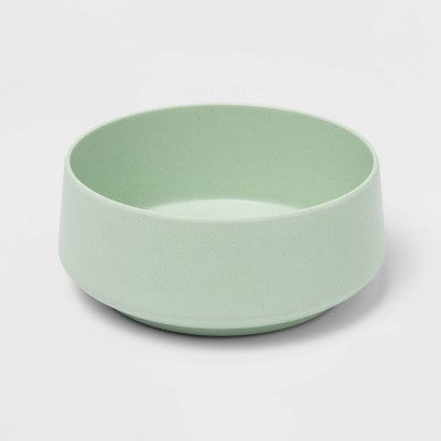 Bamboo Melamine Dog Bowl - Green - 6 Cups - Boots & Barkley