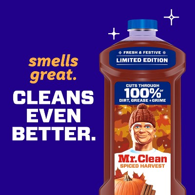 Mr. Clean Spiced Harvest Multi-Surface Cleaner Liquid - 41 fl oz