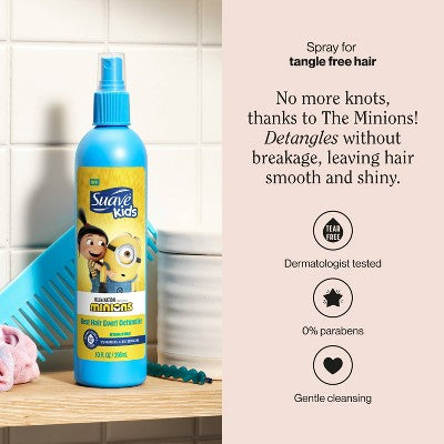 Suave Kids' Detangler Minions Hair Conditioner - 10 fl oz