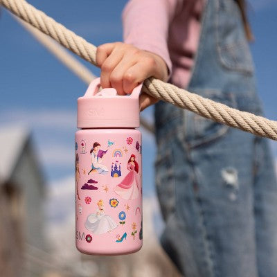 Simple Modern 14oz Summit Disney Princess Water Bottle Light Pink