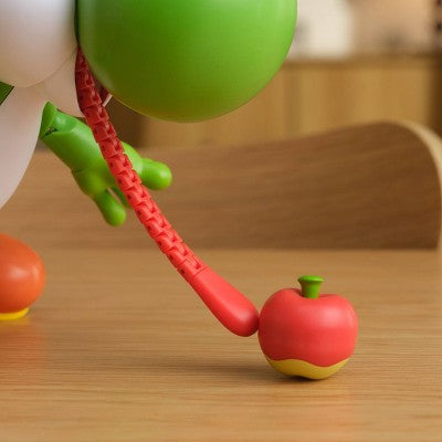 Nintendo Super Mario Yum Yum Yoshi 9.5" Feature Figure Grab the fruit again and again