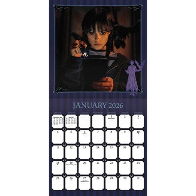 DateWorks 12"x12" 2026 Wednesday Wall Calendar