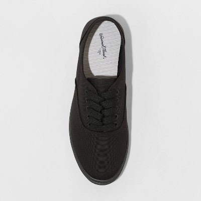 Women's Lunea Lace-Up Sneakers - Universal Thread Black 7