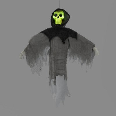 59.8" 4 in 1 Light-up Skele Ghoul Halloween Decorative Prop Gray - Hyde and EEK! Boutique
