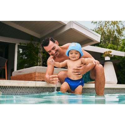Speedo Infant Swim Diaper - Blue Shark M