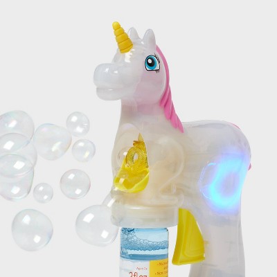 Spinning Light Unicorn Bubble Blaster - Sun Squad