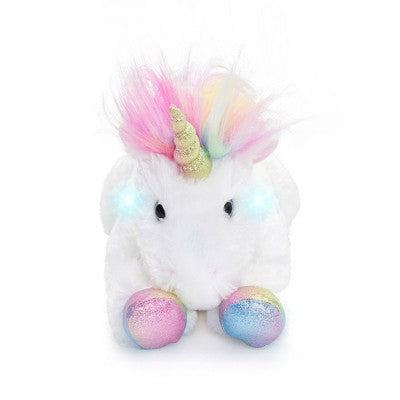 FAO Schwarz 14" Glow Brights Unicorn Plush