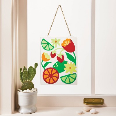 Fruit Acrylic Suncatcher Craft Kit - Mondo Llama