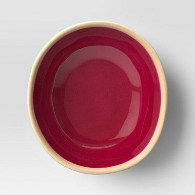 2pk 4oz Melamine Mini Snack Bowl Set Berry/Blue - Threshold