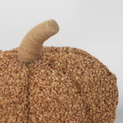 Teddy Boucle Shaped Pumpkin Tan - Threshold