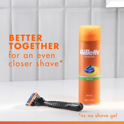 Gillette Fusion Ultra Sensitive Hydra Gel Men's Shave Gel - 7oz