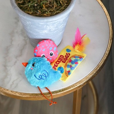 Quirky Kitty Robin's Eggs Cat Plush Toy
