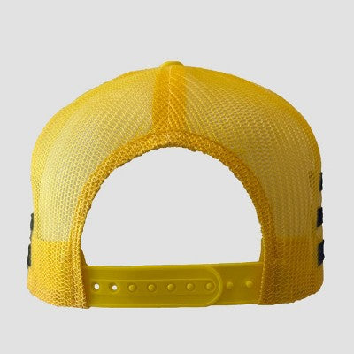 Men's Stranger Things Dustin Trucker Hat - Yellow/Black