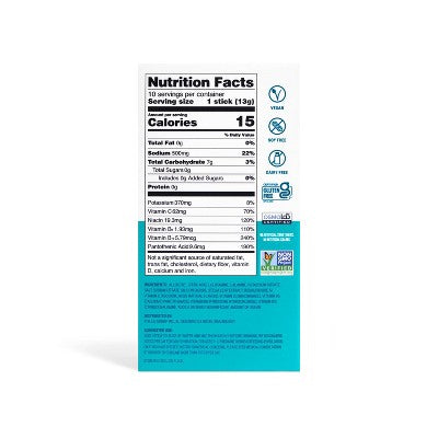 Liquid I.V. Sugar-Free Hydration Multiplier Vegan Powder Electrolyte Supplements - Strawberry Watermelon - 4.58oz/10ct
