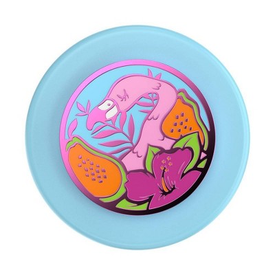 PopSockets Magnetic Phone Grip with MagSafe, Magnetic Adapter Ring Included - Enamel Flamingo