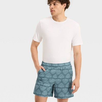 Men's Hybrid Shorts 6" - All In Motion Blue XL