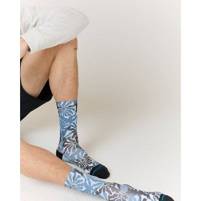 Stance Men's Sunburst Crew Socks - Blue 6-12