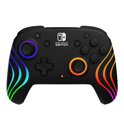 PDP Afterglow Wave Wireless Controller with Motion for Nintendo Switch - Black