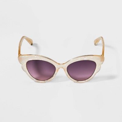 Girls' Butterfly Wing Sunglasses - Cat & Jack Gold