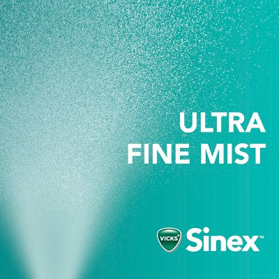 Sinex Vicks Severe VapoCOOL Ultra Fine Mist Nasal Spray - Oxymetazoline Hydrochloride - 0.5 fl oz