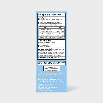 Children's Muti Symptom Cold Relief Liquid - Berry - 4 fl oz - up&up
