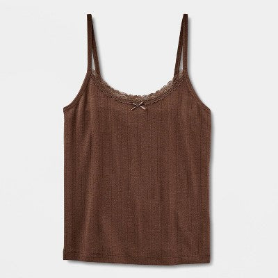 Women's Tank Top - Wild Fable Brown XS