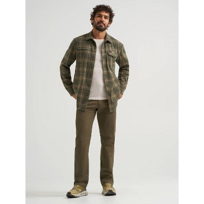 Wrangler Men's ATG Mountain Utility Regular Straight Fit Pant - Olive Green 34x34