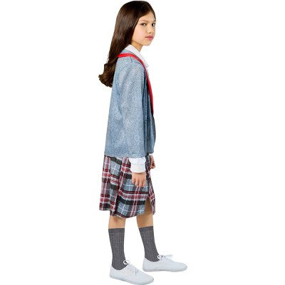Warner Bros. Kids' Beetlejuice Beetlejuice Astrid School Uniform Halloween Costume - M