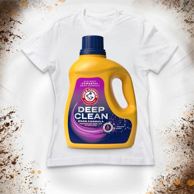 Arm & Hammer Deep Clean Odor Formula Radiant Burst Liquid Detergent 50 Loads - 75 fl oz