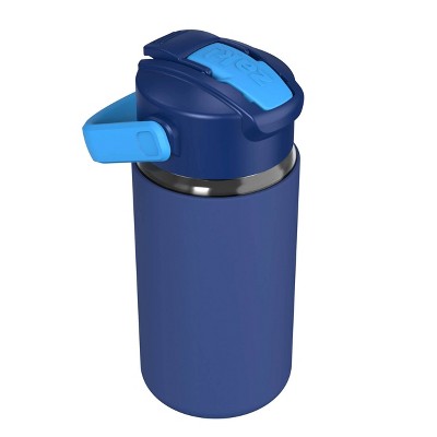 Zak Designs 16 fl oz Bottle with Silicone Sleeve - Dark Blue