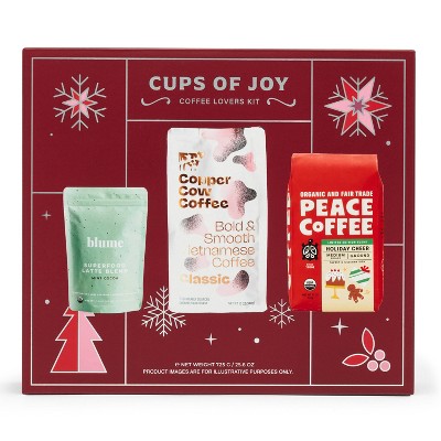 Cups of Joy Coffee Gift Set - 25.6oz/3pc