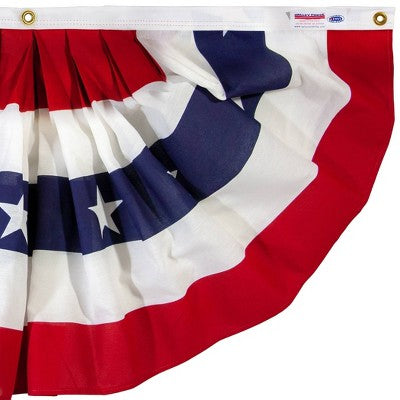 Valley Forge Flag 36"x18" Fan Bunting