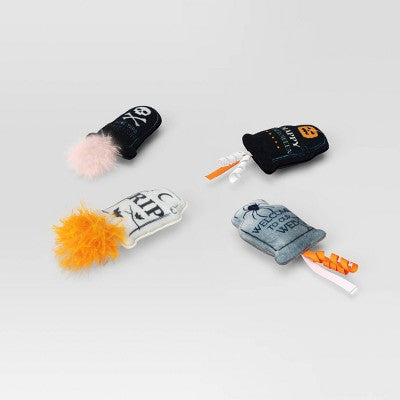 Halloween Multipack Classic Graves Plush Cat Toy Set - 4pc - Hyde and EEK! Boutique